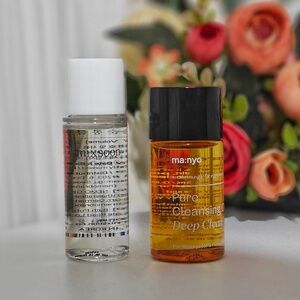 New Mission Bean 0.67oz/20ml + Ma:nyo Pure Cleansing Oil 0.84oz/25ml Travel Size